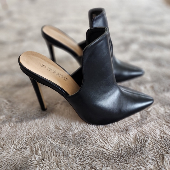 Prisha Pointed Toe Stiletto in Black, Size US9.5 - Picture 2 of 5